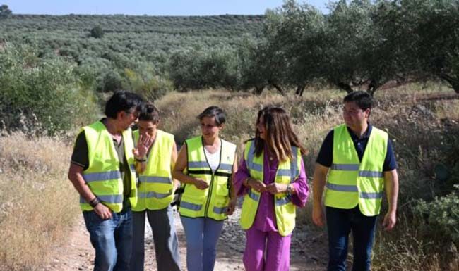 La Junta inicia obras de emergencia para la reparación de cuatro caminos rurales de Linares