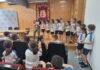 Alumnos del Colegio Sagrado Corazón presentan al alcalde su proyecto ‘Bailén sobre ruedas. Patinetes con normas’