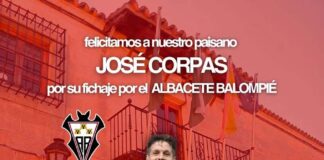 El jugador «bañusco» José Corpas inicia una nueva etapa en el Albacete