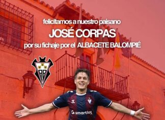 El jugador «bañusco» José Corpas inicia una nueva etapa en el Albacete