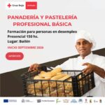 Cruz Roja ofrecen una formación práctica en Panadería y Pastelería Profesional