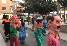 Festejos abre el plazo de inscripción para participar en el Pasacalles de Cabezudos de las Fiestas de Julio