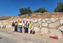 Diputación invierte cerca de 380.000 euros en la mejora de la carretera JA-4100 que une Bailén con Baños de la Encina