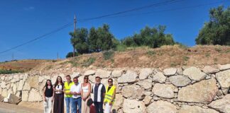 Diputación invierte cerca de 380.000 euros en la mejora de la carretera JA-4100 que une Bailén con Baños de la Encina