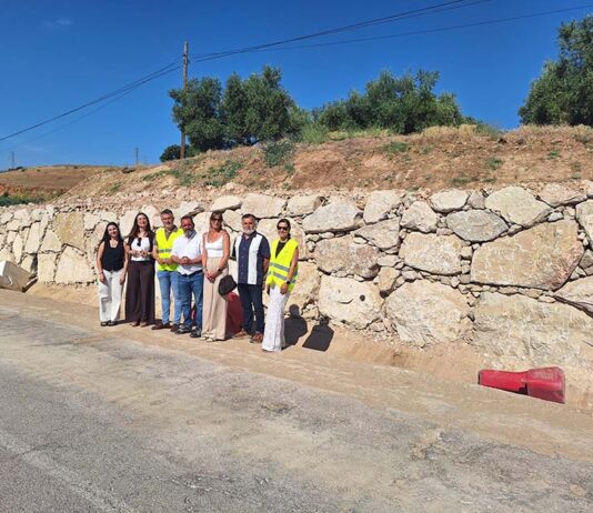 Diputación invierte cerca de 380.000 euros en la mejora de la carretera JA-4100 que une Bailén con Baños de la Encina