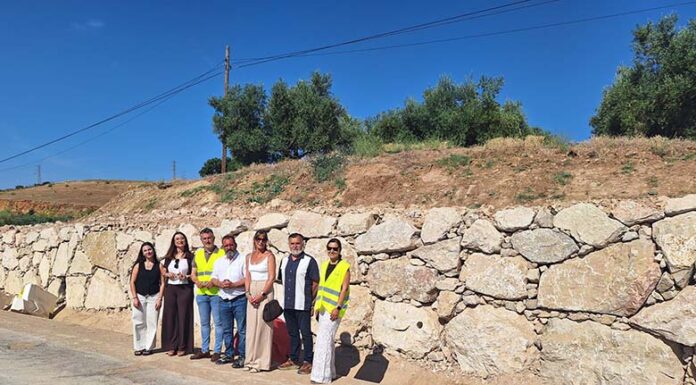 Diputación invierte cerca de 380.000 euros en la mejora de la carretera JA-4100 que une Bailén con Baños de la Encina