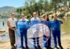 La playa de El Encinarejo consolida su atractivo como destino de interior con el distintivo de bandera azul