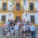Bailén recibe a 24 estudiantes franceses e italianos del programa Erasmus Plus acogidos por el IES Medina Rivilla