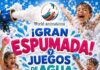 Juventud organiza una gran fiesta de la espuma y juegos de agua para el público infantil en las Fiestas de Julio