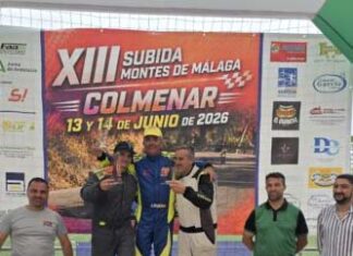 Esteban Perea vence en monoplazas en la subida a Colmenar (Málaga)