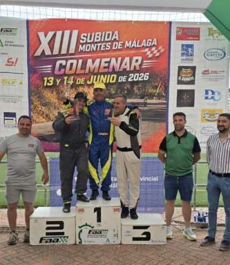 Esteban Perea vence en monoplazas en la subida a Colmenar (Málaga)