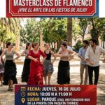 Máster Class de flamenco en los pisos Paquita Torres