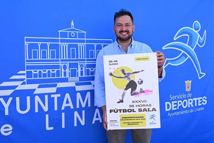 FURTBOL SALA LINARES El Ayuntamiento recupera las 35 Horas de Fútbol Sala, que se disputarán del 26 al 28 de junio