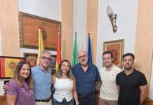 El alcalde de Bailén recibe a la nueva directiva del IES Medina Rivilla