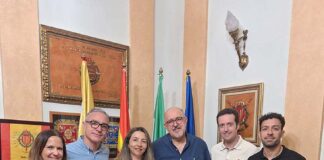 El alcalde de Bailén recibe a la nueva directiva del IES Medina Rivilla