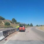 El Ayuntamiento acomete labores de limpieza y mejora en los principales accesos de Bailén