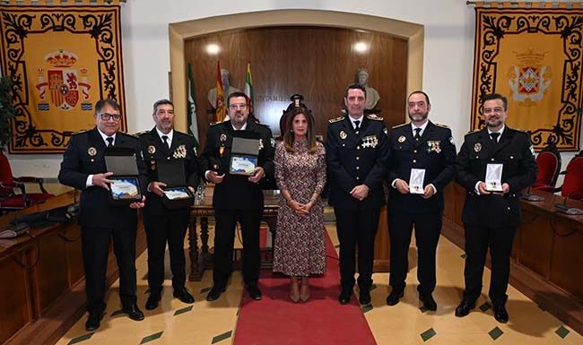 La Policía Local celebra el acto institucional con motivo de la festividad de su patrón