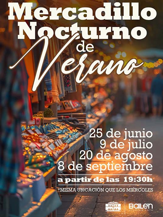 Mercadillo nocturno solidario
