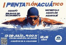 Pentatlón Acuático en las fiestas de julio