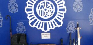 Tres detenidos al desmantelar un punto de venta de droga en Úbeda