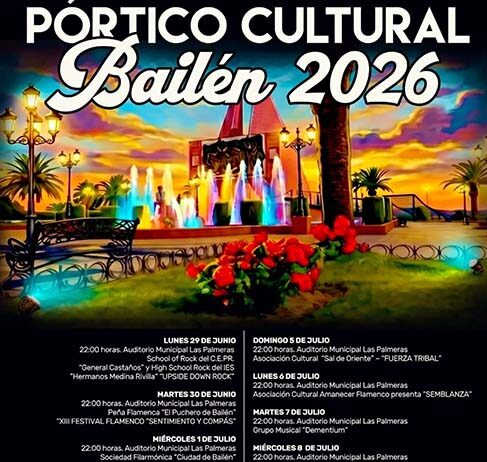 Pórtico Cultural de las Fiestas de Julio de Bailén