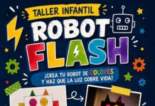La Biblioteca Municipal Baécula acoge el taller infantil ‘Robot Flash’