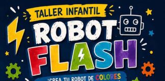 La Biblioteca Municipal Baécula acoge el taller infantil ‘Robot Flash’