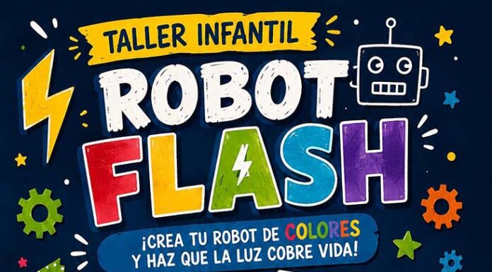 La Biblioteca Municipal Baécula acoge el taller infantil ‘Robot Flash’