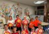 La Biblioteca Baécula anima a la selección con el taller infantil ‘¡Vamos España!’