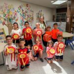 La Biblioteca Baécula anima a la selección con el taller infantil ‘¡Vamos España!’