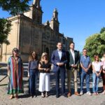 Juan Latorre viaja a Úbeda en su primer viaje como presidente de Diputación