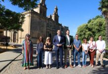 Juan Latorre viaja a Úbeda en su primer viaje como presidente de Diputación