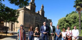 Juan Latorre viaja a Úbeda en su primer viaje como presidente de Diputación