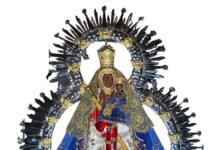 Azulejo dedicado a la Virgen de la Cabeza