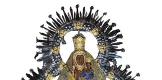 Azulejo dedicado a la Virgen de la Cabeza