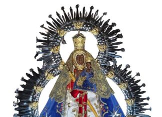Azulejo dedicado a la Virgen de la Cabeza