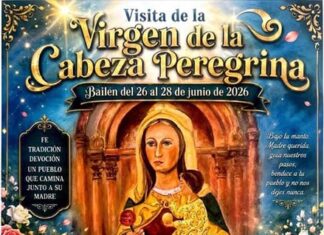 Este viernes llega la imagen de de la Virgen de la Cabeza Peregrina a Bailén
