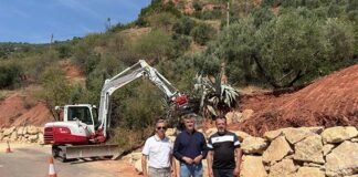 Diputación arreglará las principales carreteras de Chiclana de Segura con una inversión de 2,3 millones de euros