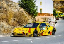 El piloto bailenense Esteban Perea, disputa este de semana la subida a Lanjarón
