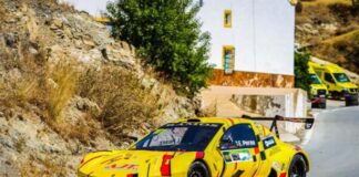 El piloto bailenense Esteban Perea, disputa este de semana la subida a Lanjarón