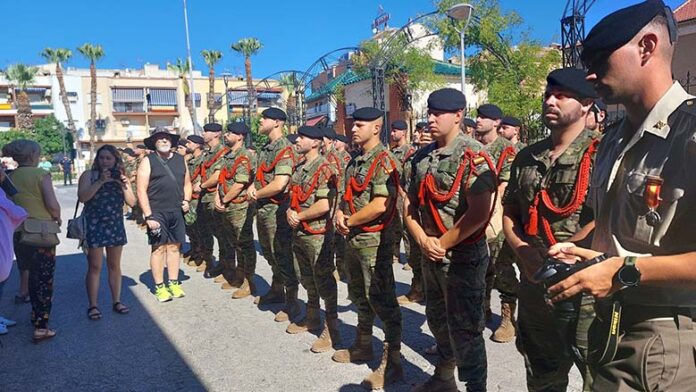Fiestas de julio adios a los militares