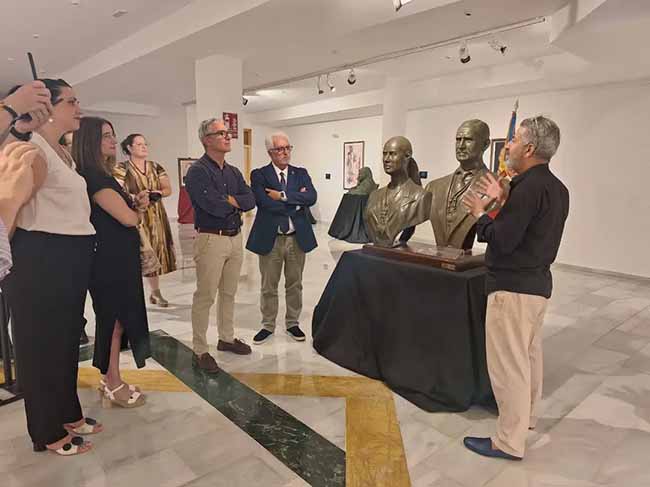 Fiestas de julio exposicion del rey Felipe