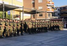 Bailén recibe este sábado a los soldados que se desplazan para las Fiestas Conmemorativas