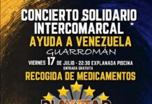 Concierto solidario en favor de Venezuela Guarromán