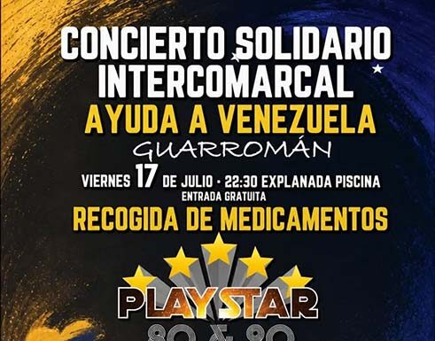 Concierto solidario en favor de Venezuela Guarromán