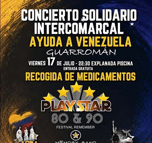 Concierto solidario en favor de Venezuela Guarromán