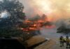 La Junta eleva el Plan Infoca a fase de emergencia por un incendio en Santa Elena
