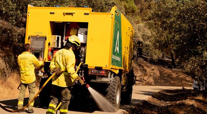 El Plan Infoca baja a preemergencia y regresan todos los desalojados en el incendio de Santa Elena