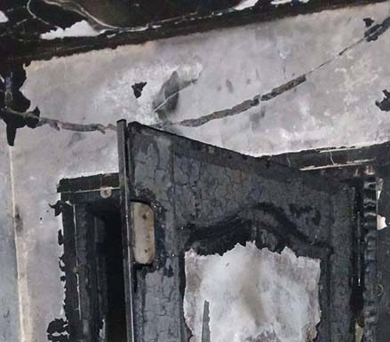 Incendio de vivienda en Arjona