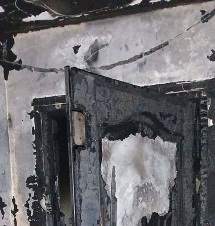 Incendio de vivienda en Arjona